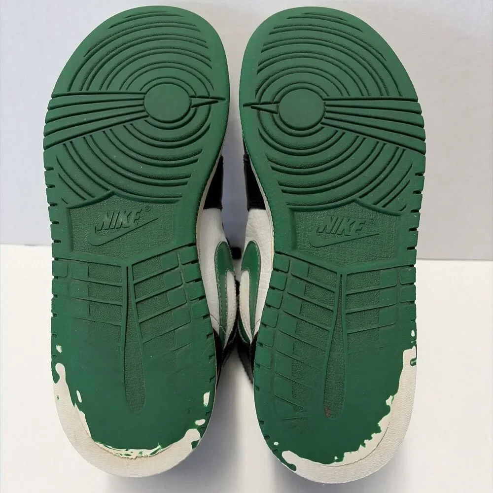 Size 5.5- Air Jordan 1 Mid Pine Green